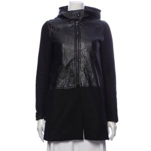 Sandro hooded wool Coat